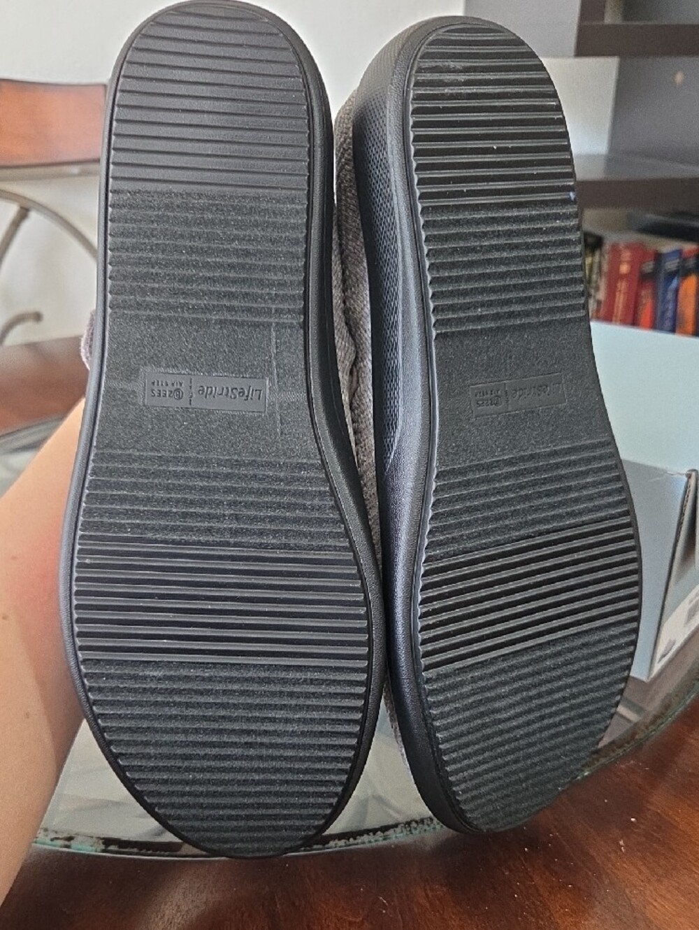 Life Stride Women's Slip-On Mule in Light Gray - Picture 5 of 7